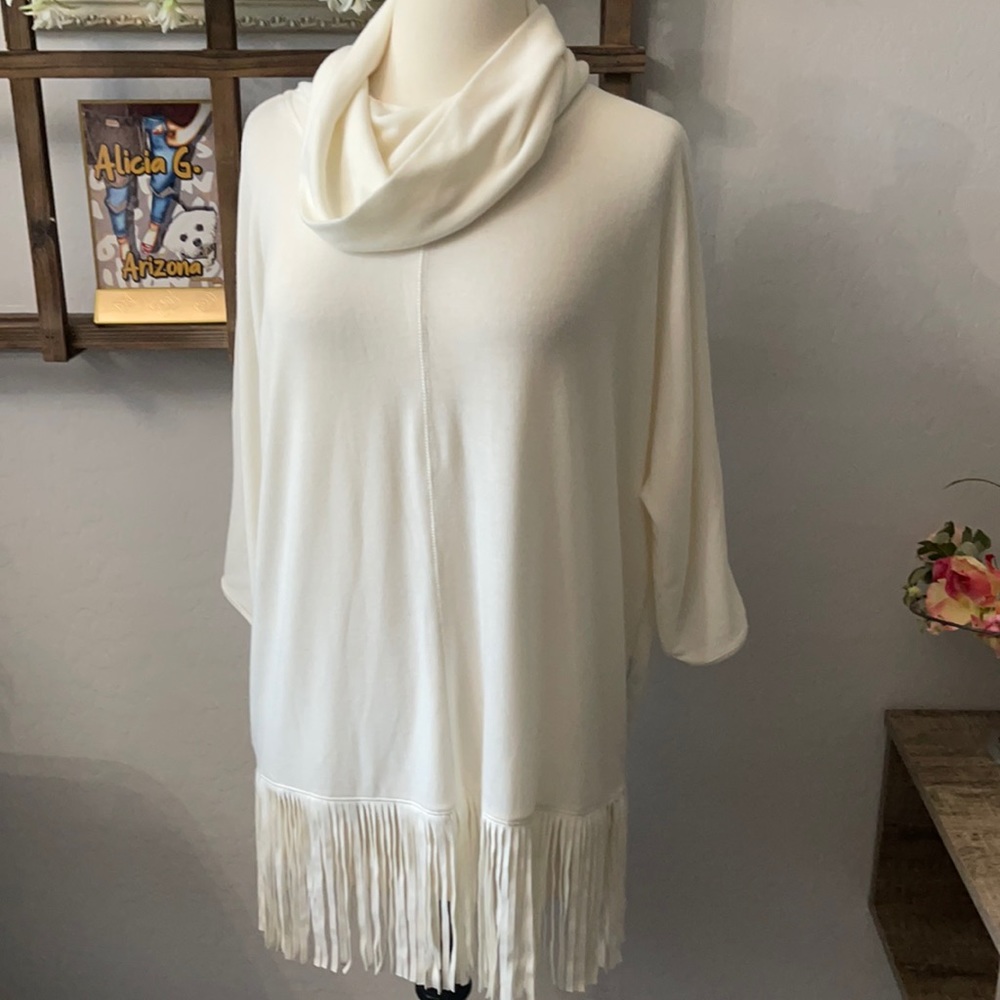 Lightweight & So Soft Woman’s Cowl Neck Long sleeve Top